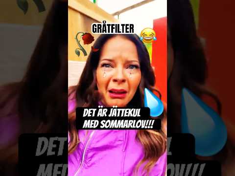 MEN! Hur roligt är det med #sommarlov s premiär egentligen?? #crying #svt #filter #tiktok #svtplay