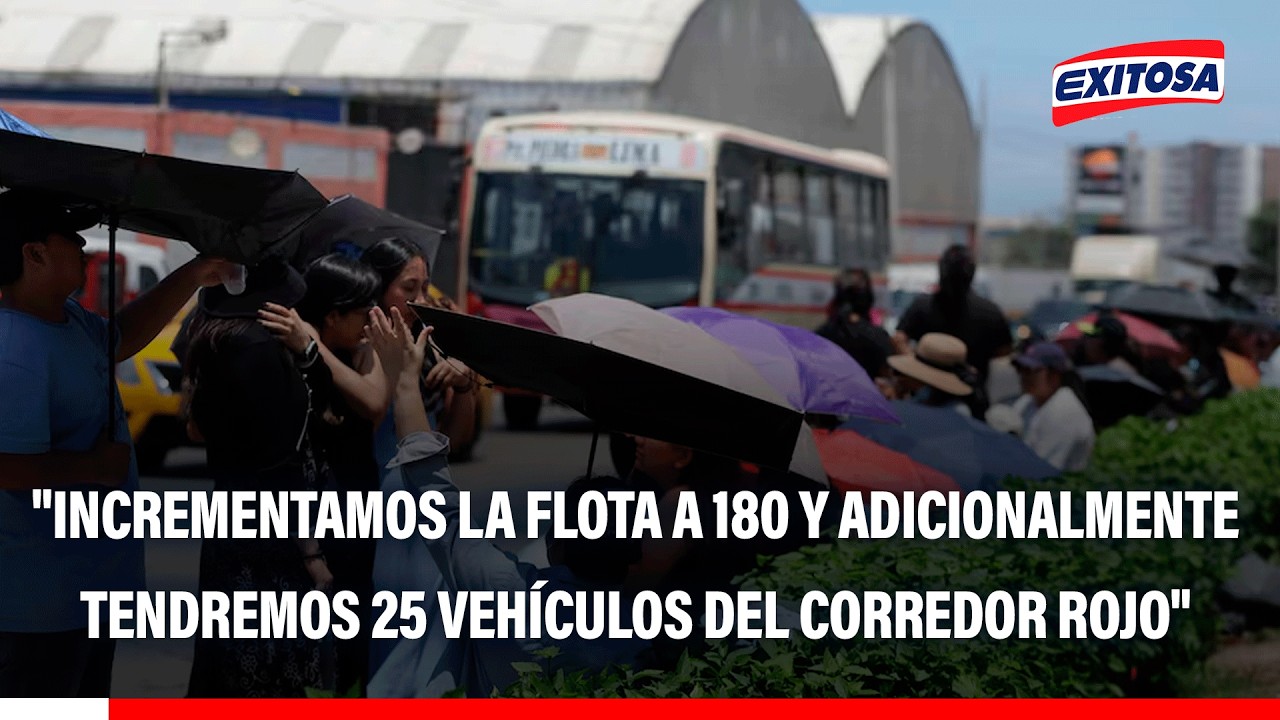 🔴ATU dispone de 180 buses de transporte, 25 del Corredor Rojo y Metropolitano para concierto de BTS