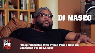 DJ Maseo - Deep Friendship With Prince Paul &amp; How We Connected For De La Soul (247HH Exclusive)