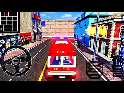 Police Van Ambulance Driving - 911 Rescue Emergency Simulator - Best Android GamePlay #5