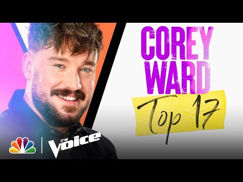 Corey Ward Performs Lewis Capaldi's Emotional "Bruises" - The Voice Live Top 17 Performances 2021