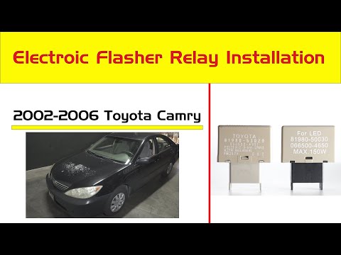 How to Locate, Replace, Install Hazard & Turn Signal Flasher Relay LED