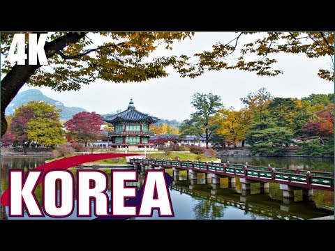 FLYING OVER KOREA (4K UHD)- Relaxing Music Along with Beautiful Nature Video