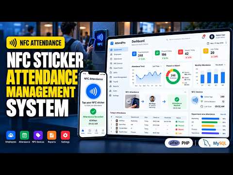 I Built an NFC Attendance System with AI (PHP & MySQL)