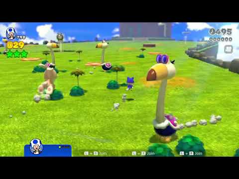 Super Mario 3D World (Switch) 11-5 Speedrun - Time: 31