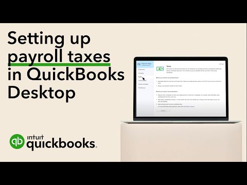 How to set up payroll taxes in the QuickBooks Desktop Payroll setup wizard