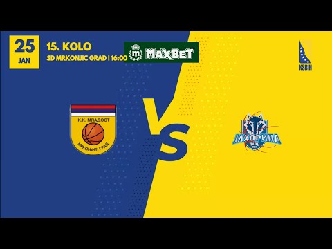 🔴 UŽIVO: KK Mladost vs Jahorina | MAXBET LIGA | Kolo 15 | 25.01.2026
