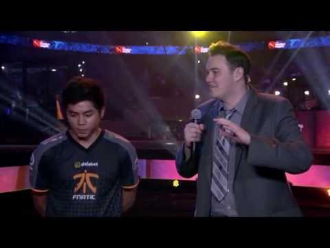 The Manila Major - Main Event- Post-match Interview- DJ- Sir ActionSlacks