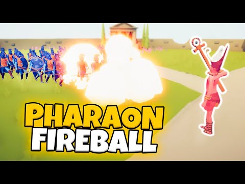 PHARAON FIREBALL VS EVERY FACTION TABS MODDED GAMEPLAY