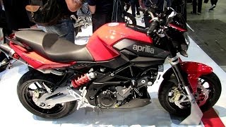 2014 Aprilia Shiver 750 ABS Walkaround - 2013 EICMA Milan Motorcycle Exhibition