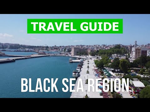 Black Sea region, Turkey | City of Trabzon, Samsun, Rize, Sinop | Drone 4k video | Turkey nature