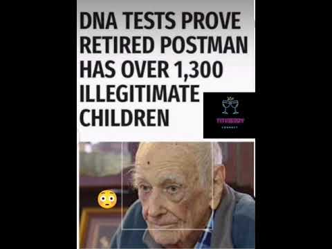 postman who fathered 1300 children 🤔🙄😱