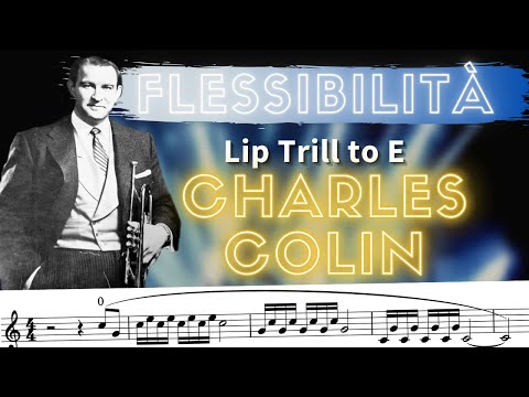 Colin lip flexibility to E - Play along trumpet BFlat