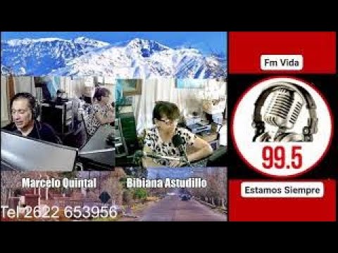 DESDE LA CONSULTA, SAN CARLOS, MENDOZA,  MAS RADIO MARTES 28  DE ABRIL FM VIDA  99.5 MHZ