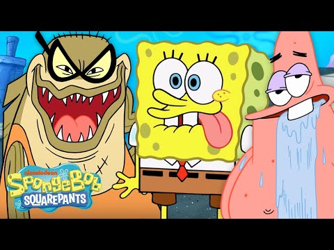 Bubble Bass Tricks SpongeBob & Patrick! ???? | "Moving Bubble Bass" Full Scene | SpongeBob