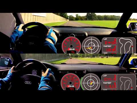 Audi S4 HPDE - Waterford Hills - 1:18 vs 1:22
