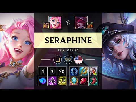 Seraphine Carry vs Xayah - NA Challenger Patch 25.07
