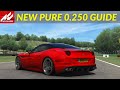 NEW Pure 0.250! Huge Updates! - Install Guide - Set Up - PLUS Ferrari California T