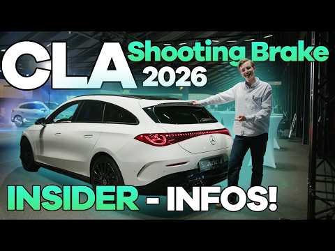 Mercedes CLA Shooting Brake 2026 Vorstellung – NEUE Motoren, Alle Details, Reichweite & Highlights