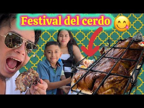 Festival Del Cerdo🐷La Parrillada Mas Grande De El Salvador En San Rafael Obrajuelo,La Paz Este👩‍🍳😍😋