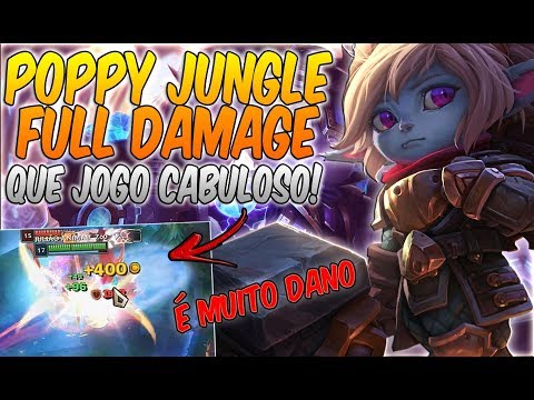 JULIÃO DE VISUAL NOVO E TRAZENDO AQUELA POPPY FULL DANO, QUE JOGO!
