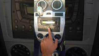 Ford Figo stereo code lock
