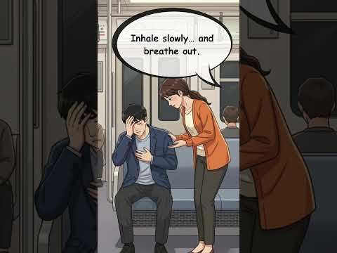 “Panic Attack on Public Transport – Real English Conversation”