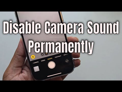 How to disable camera sound iPhone 16 pro/16 Pro Max
