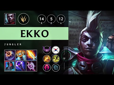 Ekko Jungle vs Bel'Veth - KR Master Patch 25.04