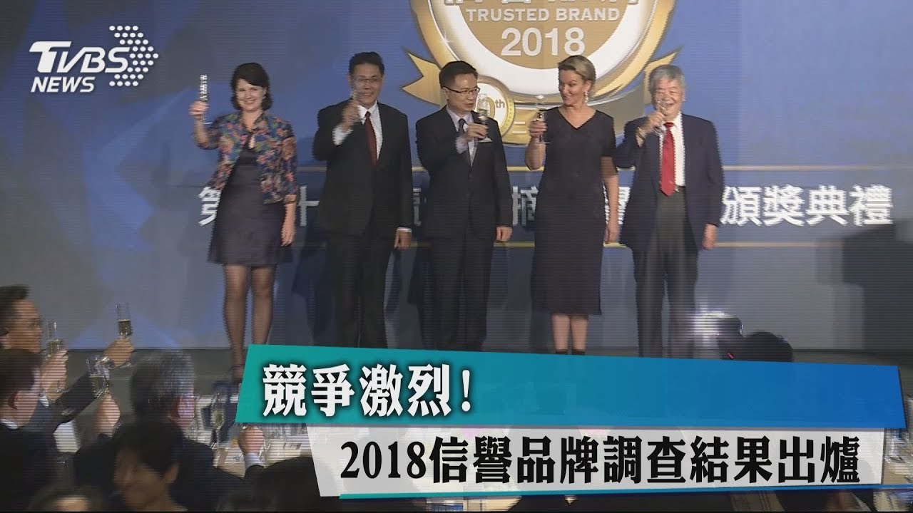 競爭激烈! 2018信譽品牌調查結果出爐
