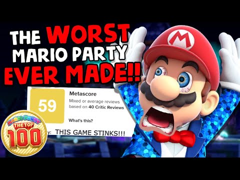 A Critical Look at The Most LIFELESS Mario Game - Mario Party: The Top 100