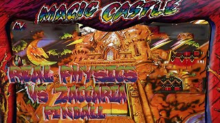 Real Physics Vs Zaccaria Pinball- Magic Castle (PS4)
