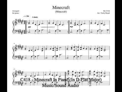 Mind-Blowing Piano Cover of Minecraft Theme in D-Flat Major