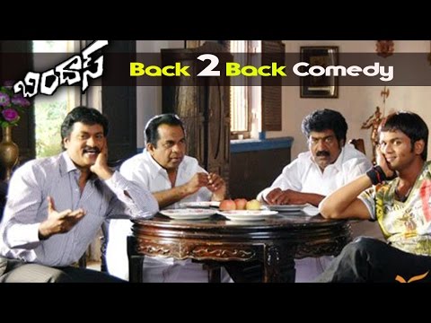Bindaas Movie Back to Back Comedy Scenes || Manchu Manoj, Brahmanandam, Vennela Kishore, Raghu Babu