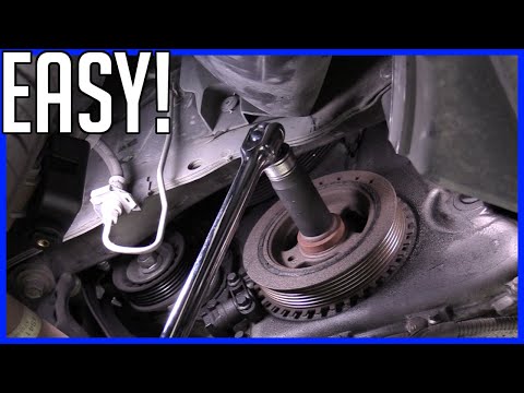 So drehen Sie einen Motor von Hand durch | Stange über einem Motor