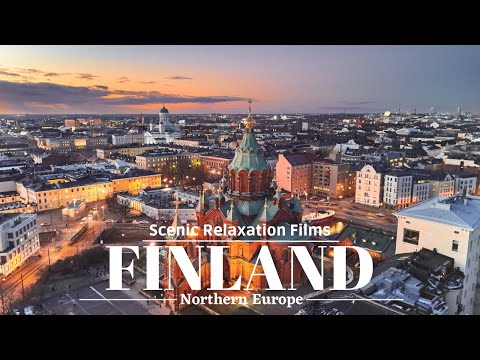 Finland 4K - Scenic Relaxation Films with Calming Music
