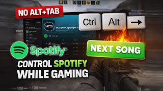 Control Spotify in the Background While Gaming (Next Pause with Keyboard)