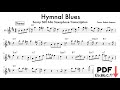 Sonny Stitt - F Blues "Hymnal Blues" Alto Saxophone Transcription