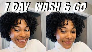 EASY  WASH AND GO ROUTINE THAT LASTS A WEEK OR MOR