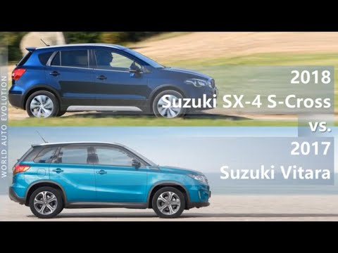 2018 Suzuki SX-4 S-Cross vs 2017 Suzuki Vitara (technical comparison)