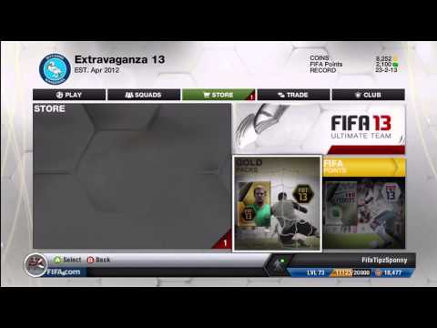 FIFA 13 TOTS Live Pack Opening: 2 in 1 Pack!!!