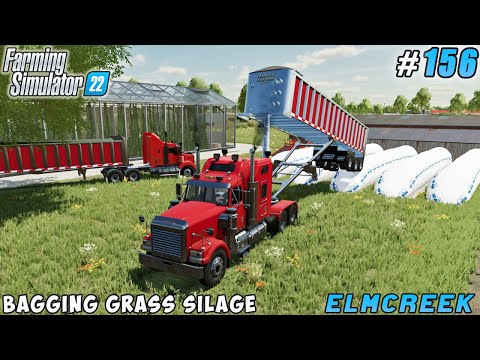 Harvesting Success: Bagging One Million Liters of Grass Silage | Elmcreek Farm | FS 22 | ep #156
