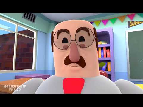 BOXY BOO Vs BLUE at SCHOOL!? - Poppy Playtime & Rainbow Friends Animation