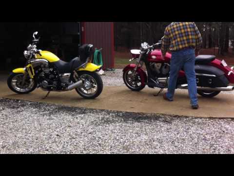 Marks Vmax exhaust with baffle