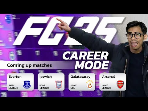 နိုင်ပွဲတွေဆက်အောင် ကြိုးပမ်းပြမယ့်ည | MAN UTD FC 25 Manager Career Mode Episode 9