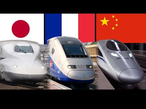 Top 11 Countries with Fastest Operating Speed Trains