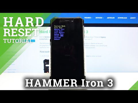 How to Hard Reset Hammer Iron 3 via Factory Mode -  Clean Device / Remove Password
