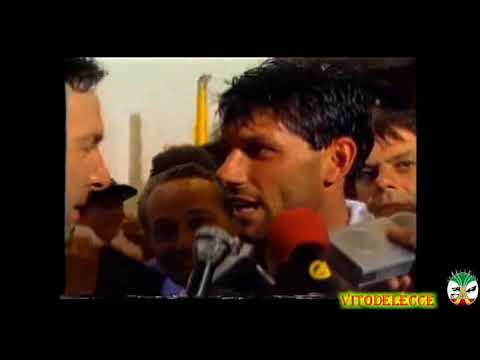 LECCE-LUCCHESE 13-6-93 LECCE PROMOSSO IN A PER LA 3 VOLTA