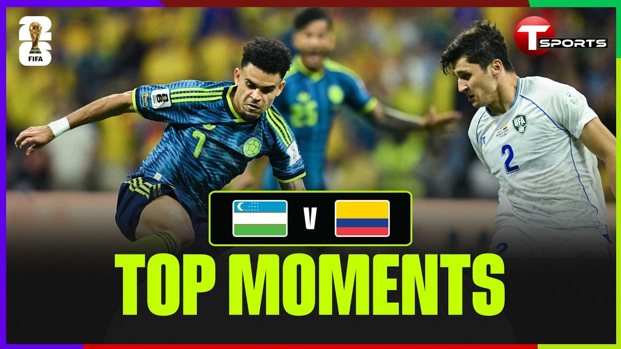 Match Moments | Uzbekistan vs Colombia | Match 24 | FIFA World Cup 2026