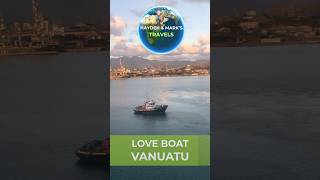The Love Boat Theme Played from Our Cruise Balcony in Vanuatu! ❤️🚢